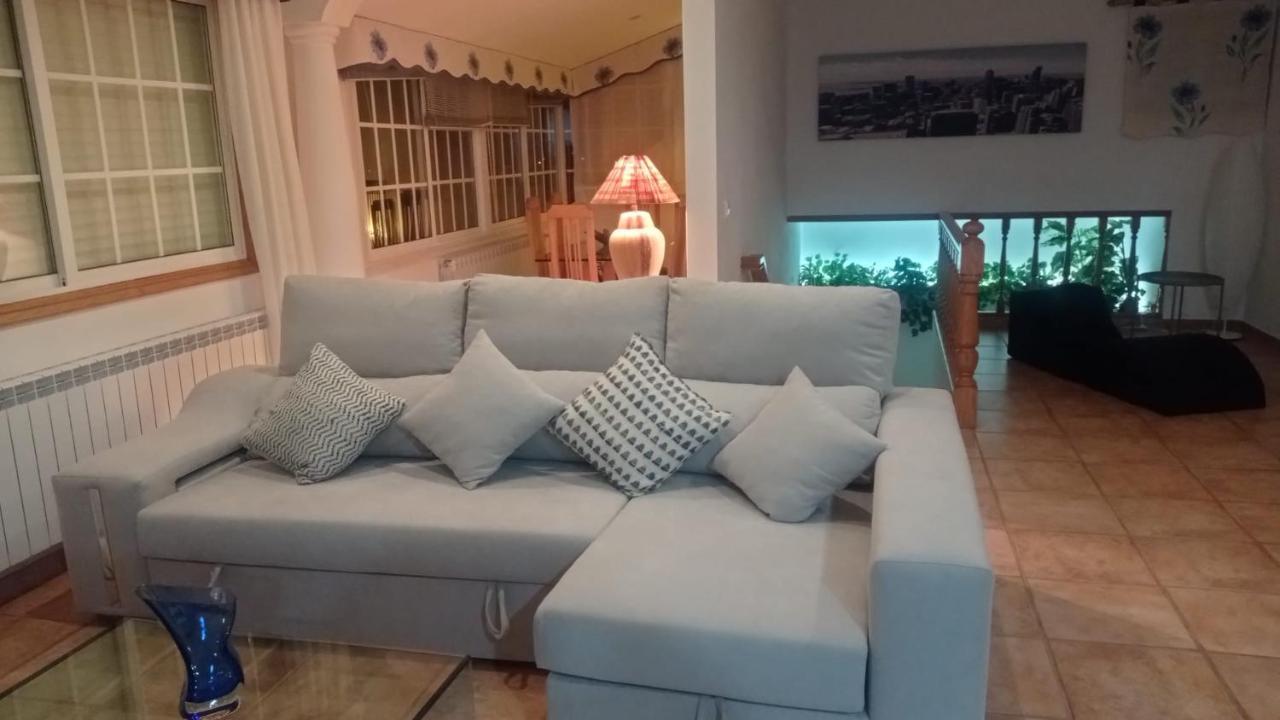 A Morada De Julia, Acogedor Apartamento En El Balcon Del Valle Minor Pontevedra Luaran gambar