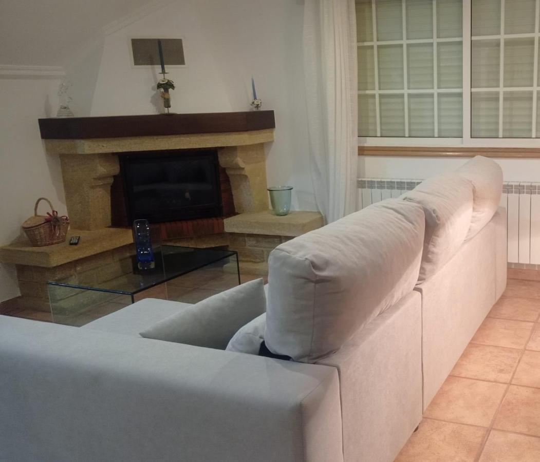 A Morada De Julia, Acogedor Apartamento En El Balcon Del Valle Minor Pontevedra Luaran gambar